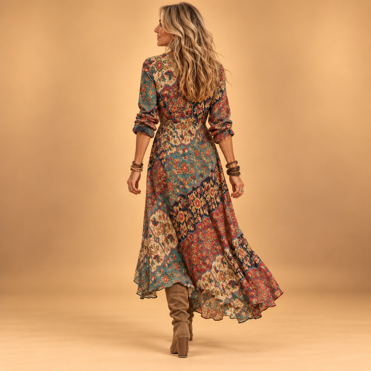 Lydia | Feminine Flowy Relaxed Fit Dress