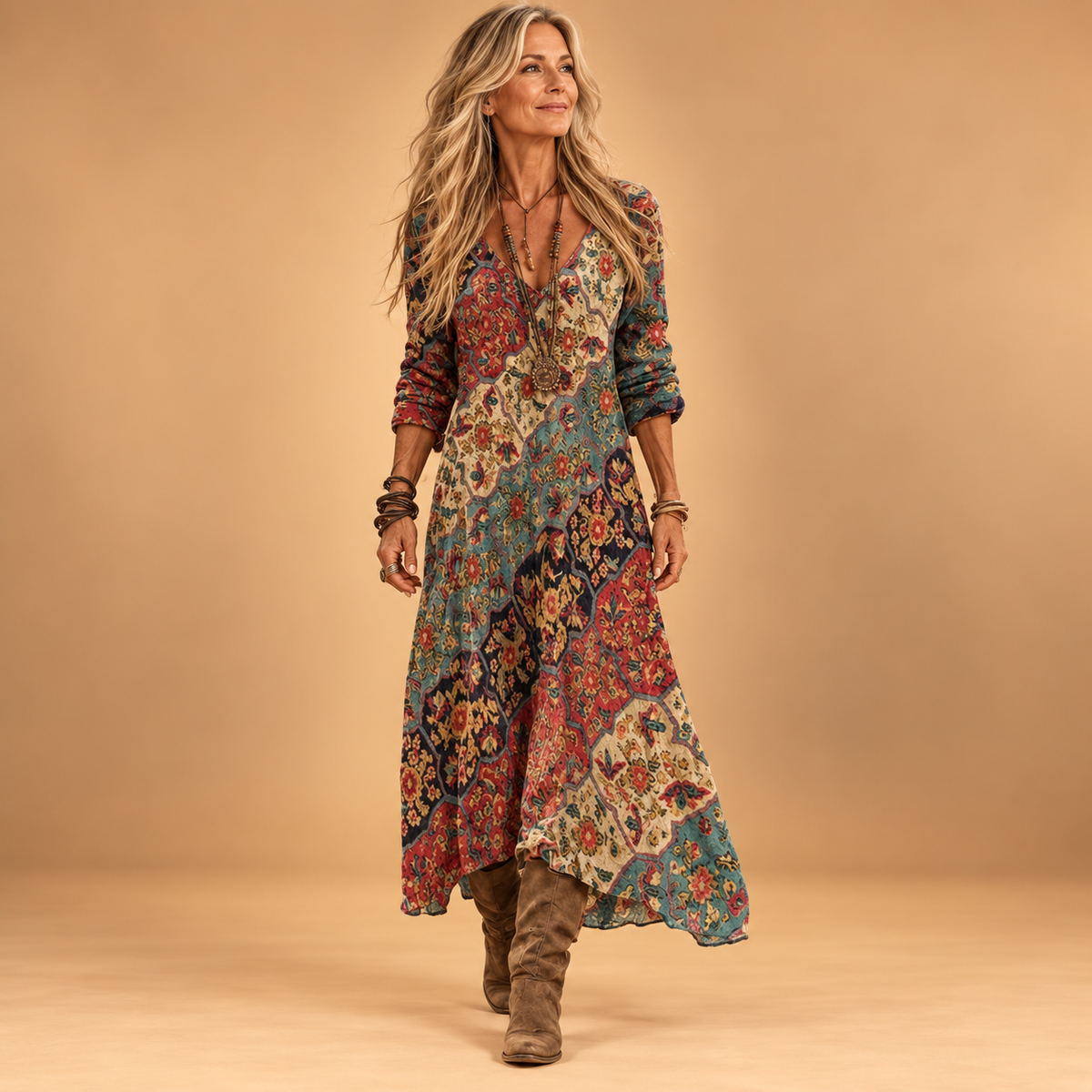 Lydia | Feminine Flowy Relaxed Fit Dress