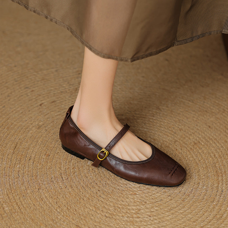 Estelle Leather Flats