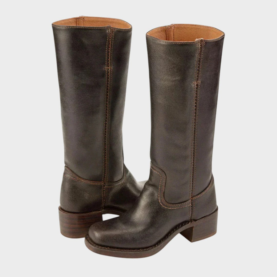 Rhonda™ | Leather Tall Boots