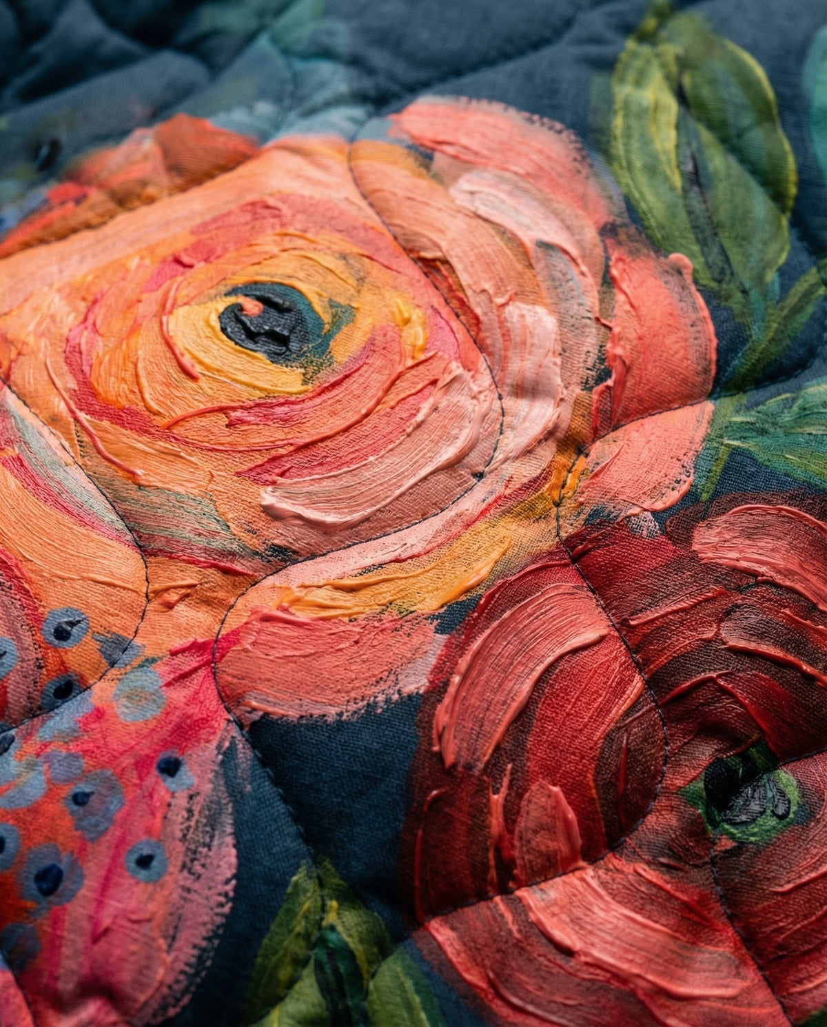 Bryony - Vintage Floral Quilted Jacket