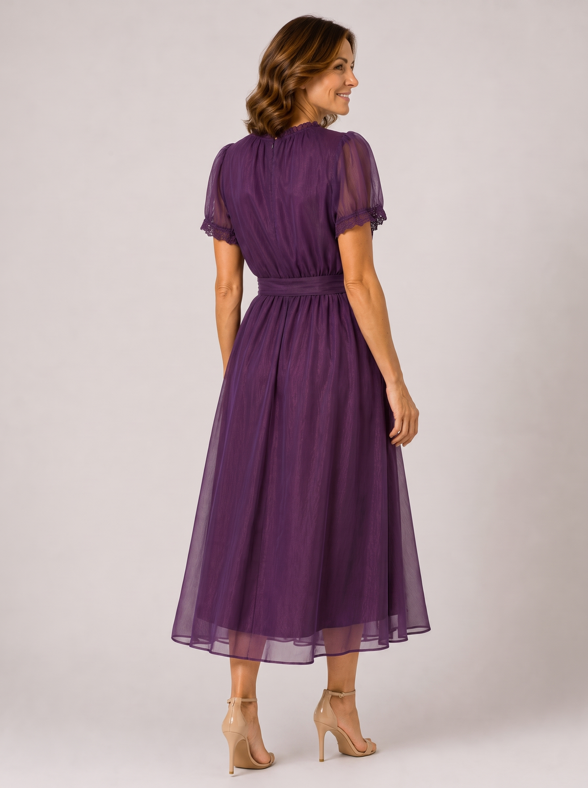 Honora | Elegant Belted Waist Dress