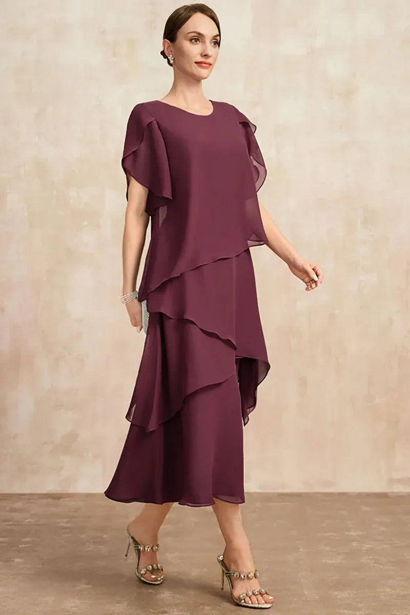 SAKURA™ - Flowing Charm Midi Dress