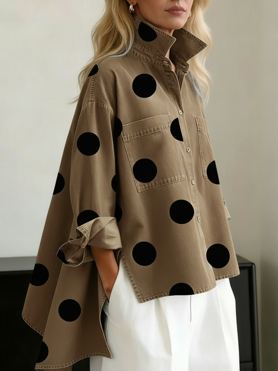 Peggy™ | Polka Dot Overshirt