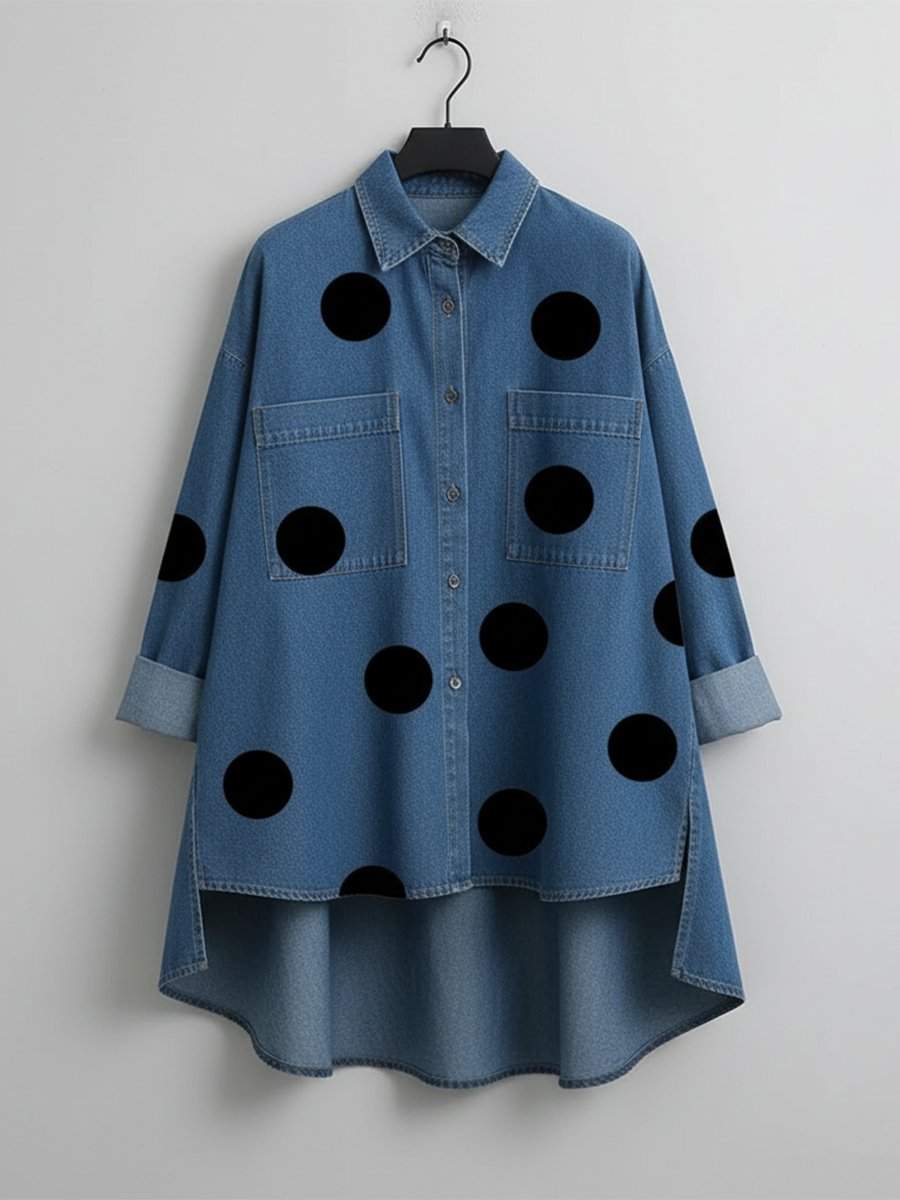 Peggy™ | Polka Dot Overshirt