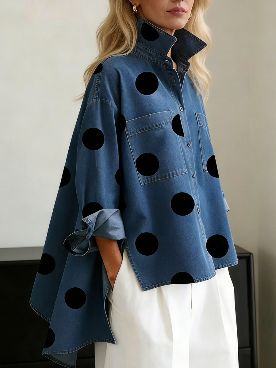 Peggy™ | Polka Dot Overshirt