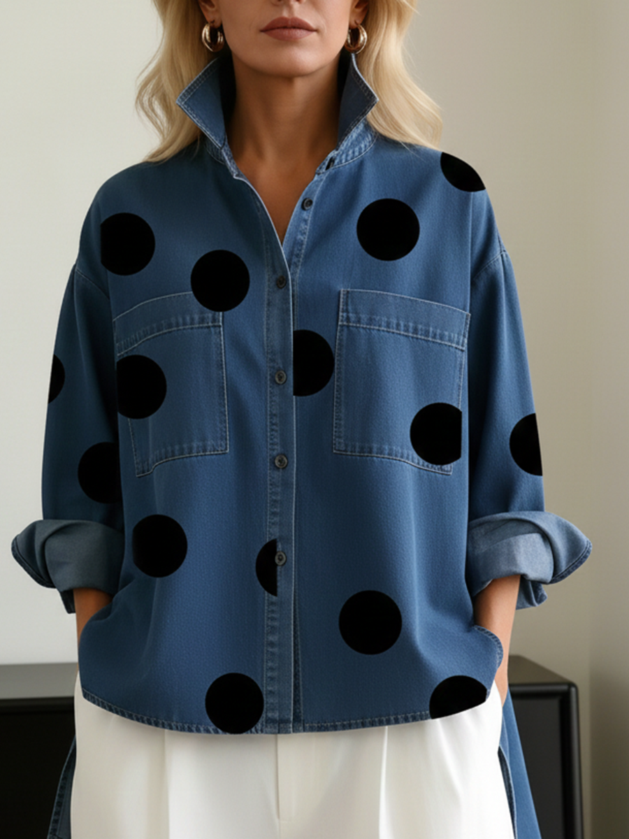 Peggy™ | Polka Dot Overshirt