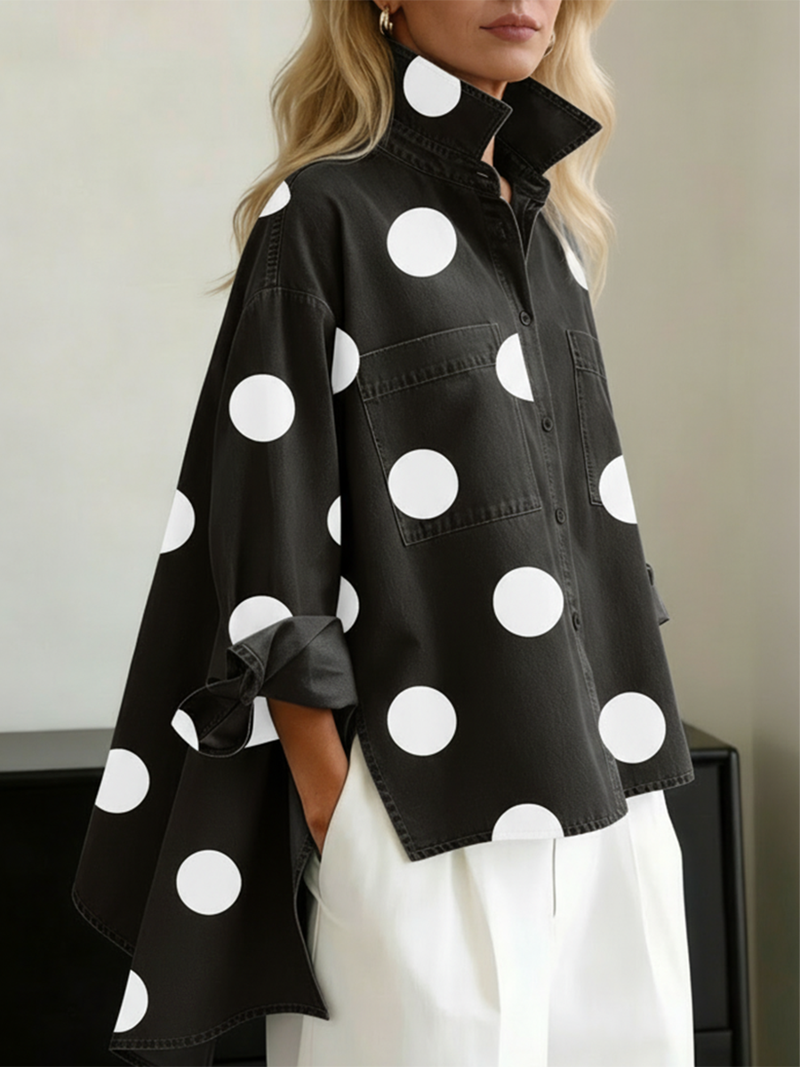 Peggy™ | Polka Dot Overshirt